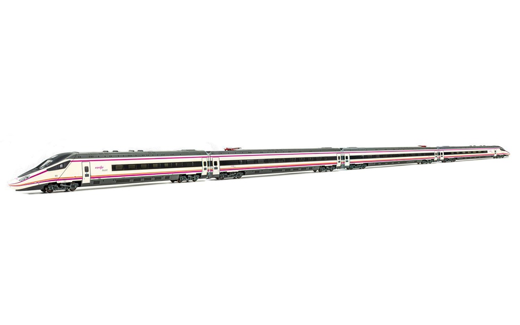 RENFE, set de 4 unidades, automotor eléctrico de alta velocidad S-114, ép. VI
