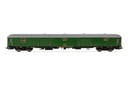 RENFE, furgón DD-8100, decoración verde, ép. IV