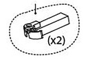 caja acoplador Grande (x2)