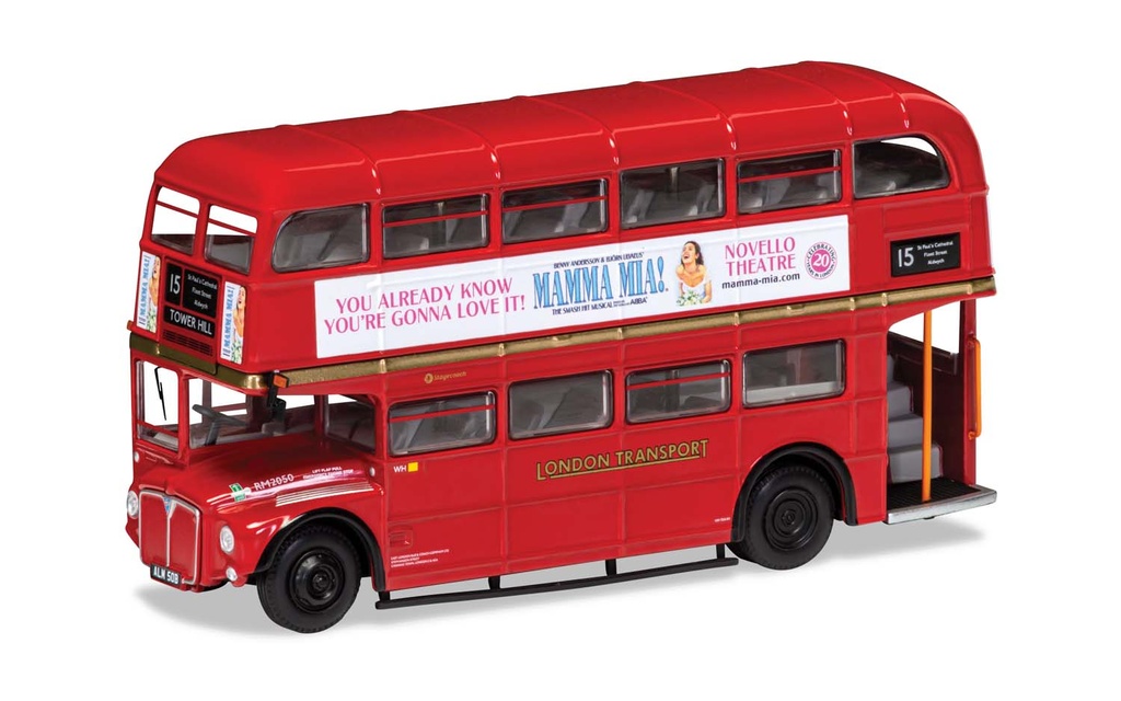 OM46316B AEC Type RM, ALM 50B, Heritage Route 15 Trafalgar Square, 'MAMMA MIA!'