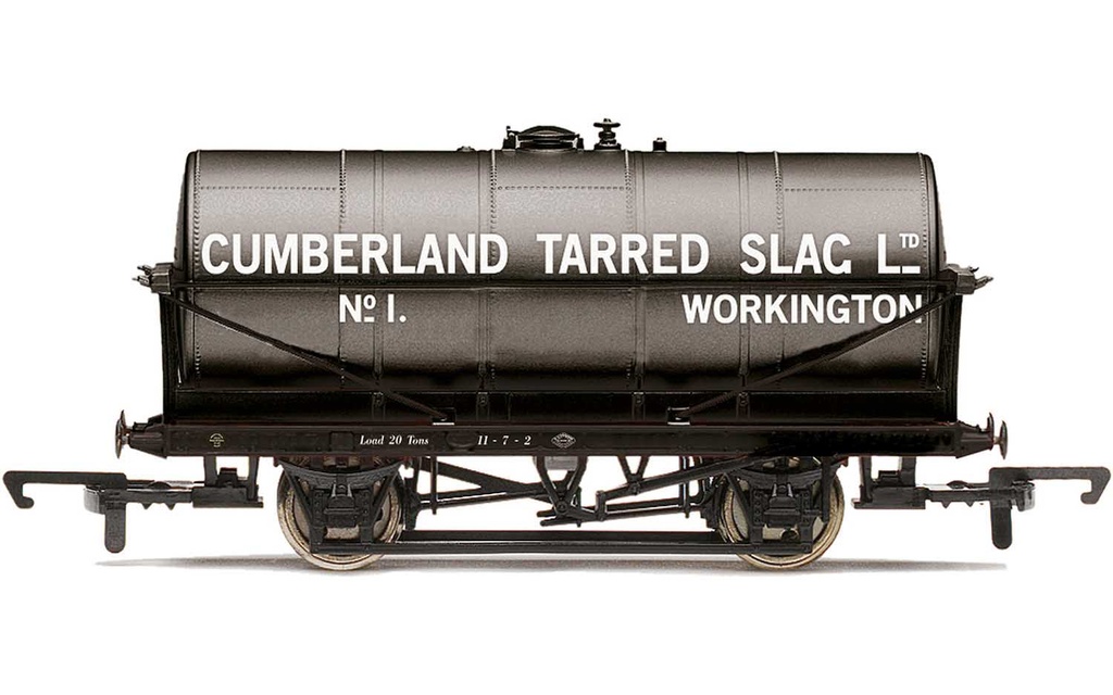R60034 20T Tank Wagon, Cumberland Tarred Slag - Era 2/3