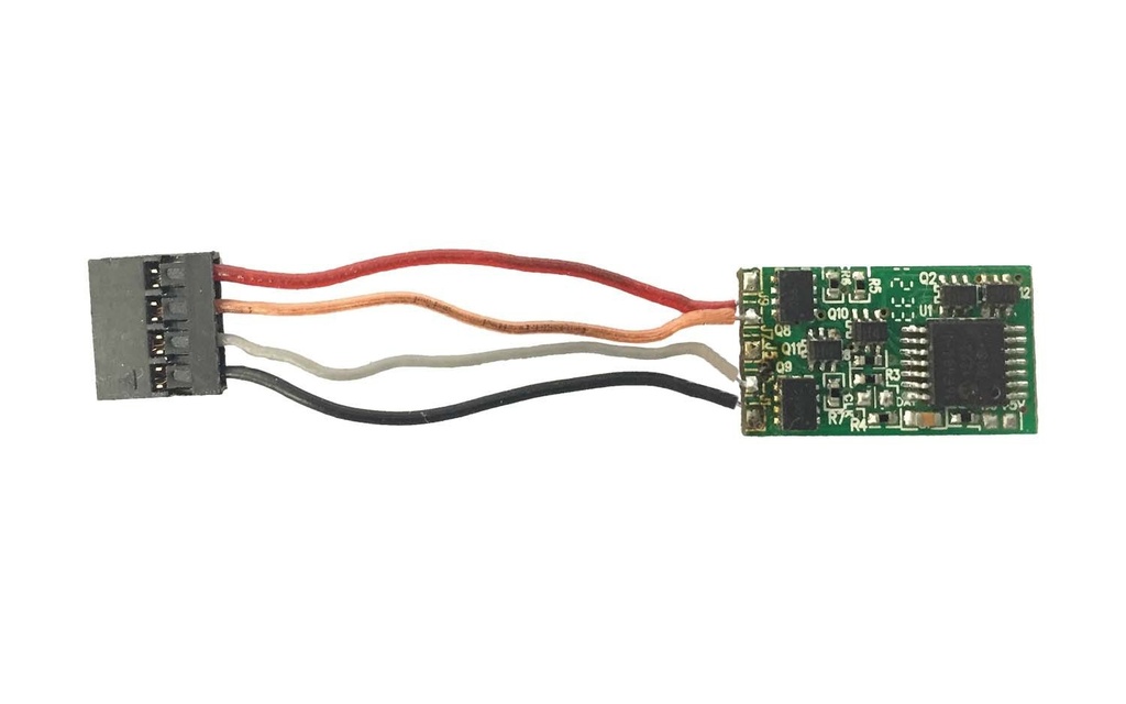 Standard DCC Decoder - 4 Pin