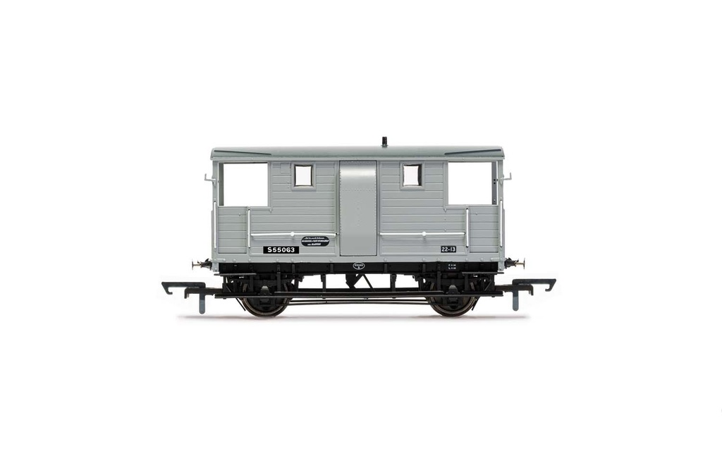 R6915B BR, 24T Diag. 1543 Goods Brake Van, S55063 - Era 4