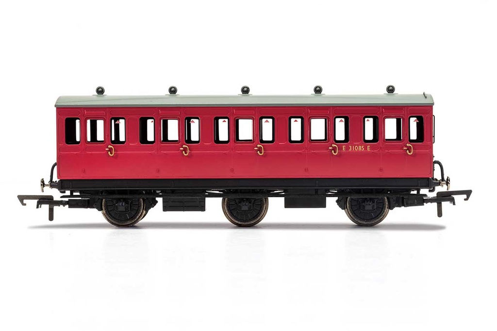 R40078A BR, 6 Wheel Coach, 3rd Class, E31085 - Era 4