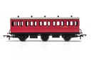 R40124A BR, 6 Wheel Coach, 3rd Class, Fitted Lights, E31085 - Era 4