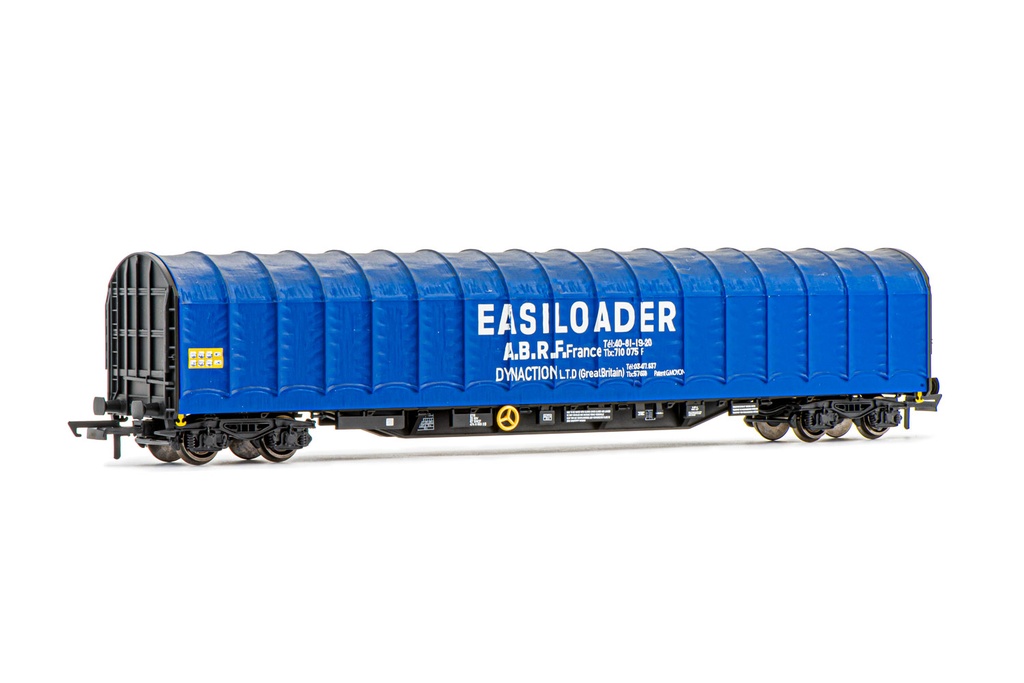 HR6496 BR, carro telonato a 4 assi, livrea blu "Easiloader", ep. IV