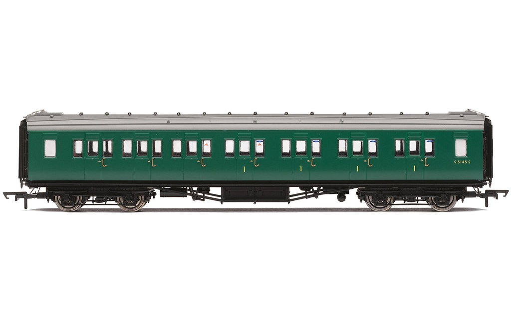BR, Maunsell Corridor Composite, S5145S 'Set 399' - Era 5