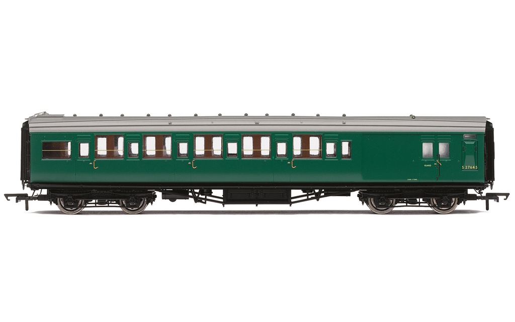 R4838 BR, Maunsell Corridor Six Compartment Brake Second, S2764S 'Set 230' - Era 5