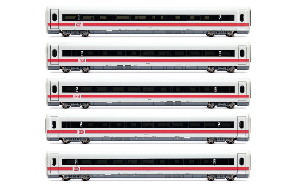 DB, set di 5 carrozze aggiuntive per ICE-1 HL1750 (1 x 1ª classe + 4 x 2ª classe)