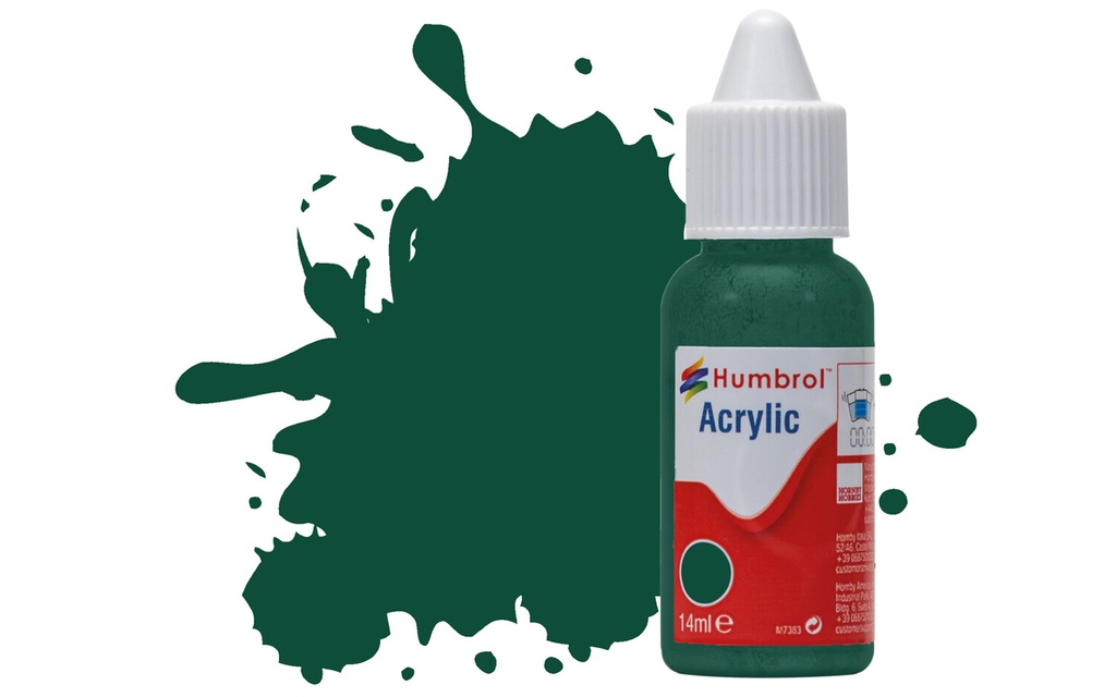 Acrylic Paint: 149 - Dark Green - Matt - (14ml)