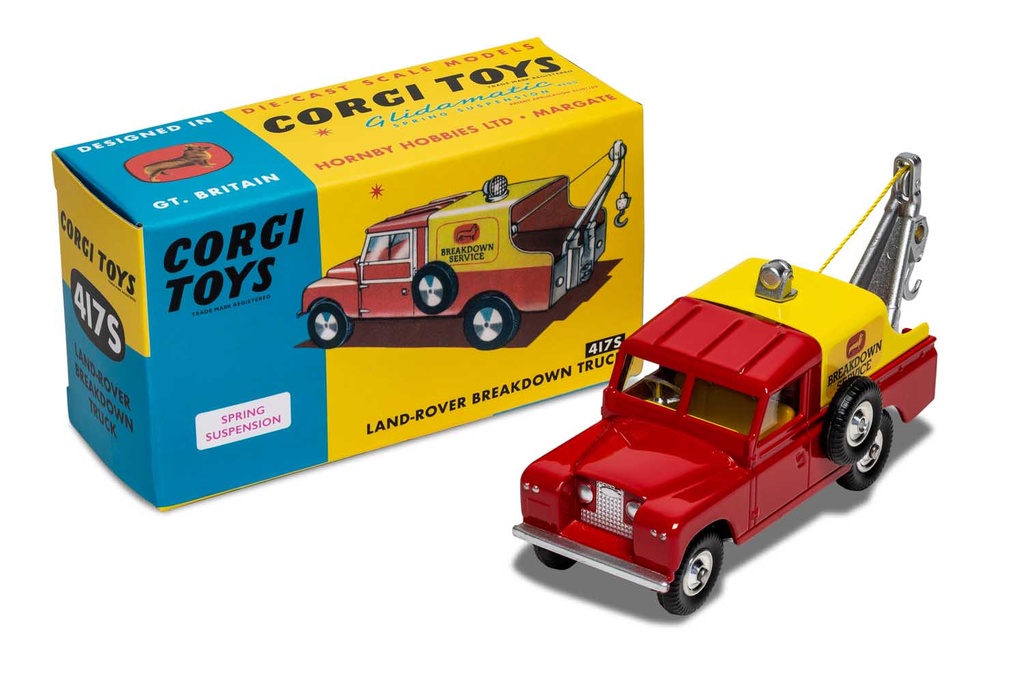 Retro Land Rover - Breakdown Truck