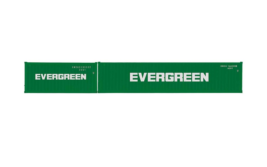 Evergreen, Container Pack, 1 x 20 and 1 x 40 Containers - Era 11