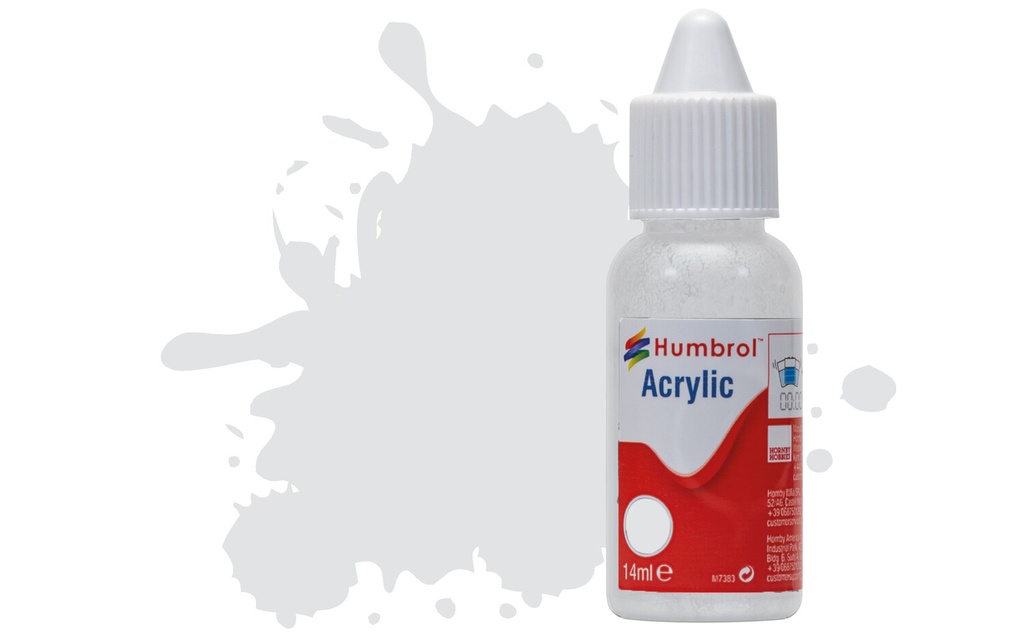 DB0196 Acrylic Paint: 196 - Light Grey - Satin - (14ml)