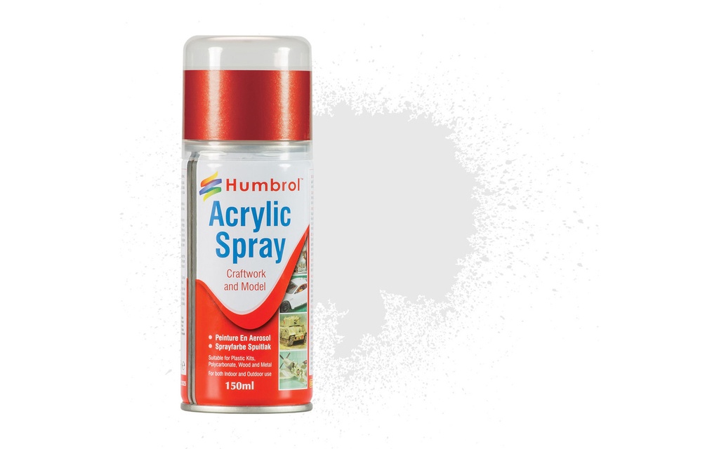 AD6034 Acrylic Spray: 34 - White - Matt - (150ml)