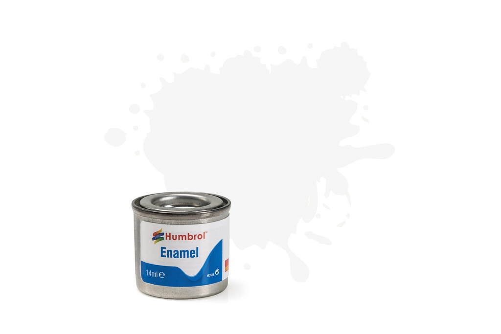 Enamel Paint: 34 - White - Matt - (14ml)