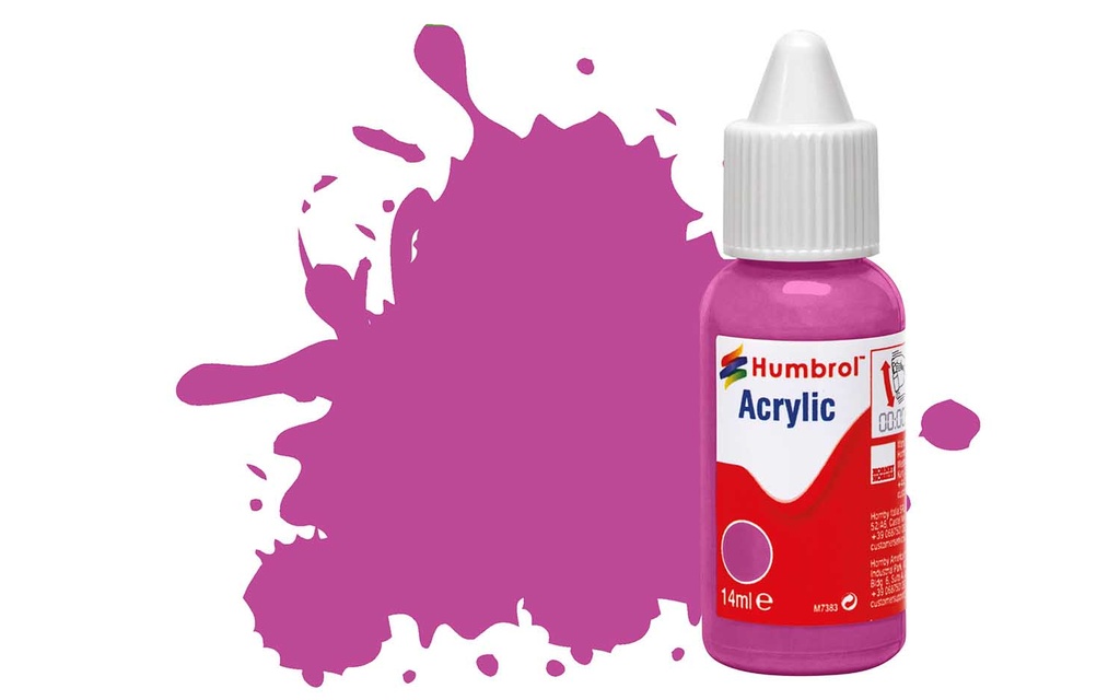 DB0058 Acrylic Paint: 58 - Magenta - Matt - (14ml)