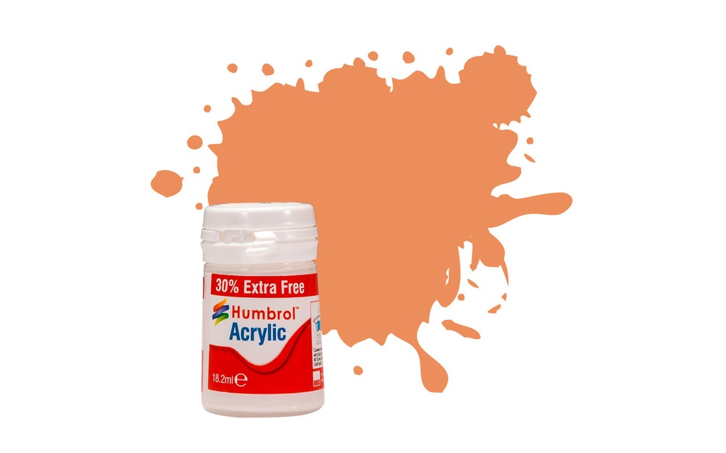 AB0061EP Acrylic Paint: 61 - Flesh - Matt - (14ml + 30% Extra Free Pot)