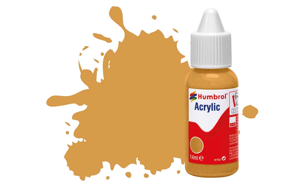 DB0063 Acrylic Paint: 63 - Sand - Matt - (14ml)