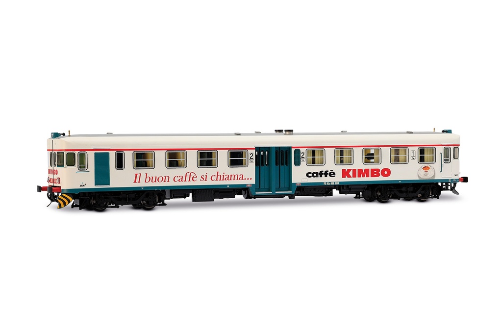 FS, automotrice diesel ALn 668 serie 3100, livrea bianca, "Kimbo", ep. V