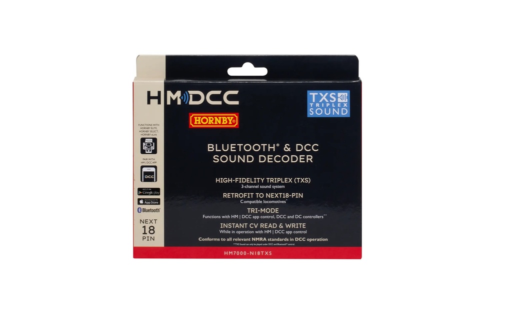 HM7000-N18TXS: Bluetooth® & DCC Sound Decoder (Next18)