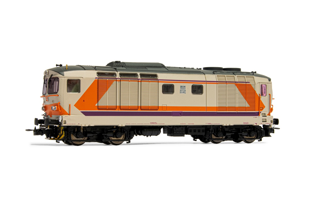 HL2651 FS, locomotiva diesel D.445, 3a serie, livrea MDVC, ep. V