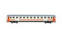 FS, carrozza di 2a classe, livrea 'Intercity Giorno'