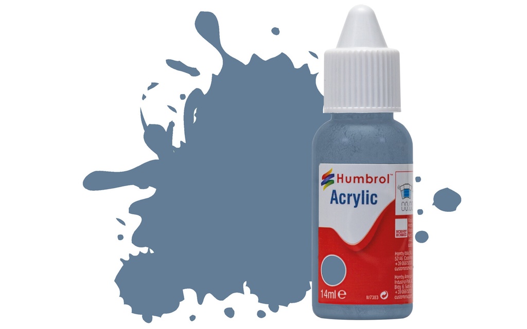 DB0157 Acrylic Paint: 157 - Azure Blue - Matt - (14ml)