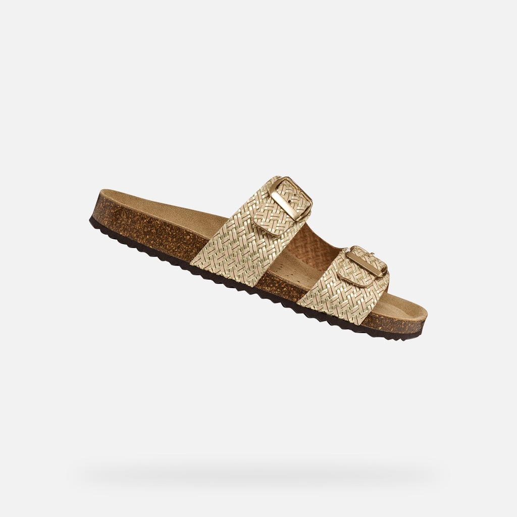 BRIONIA MUJER - Sandalias de doble hebilla