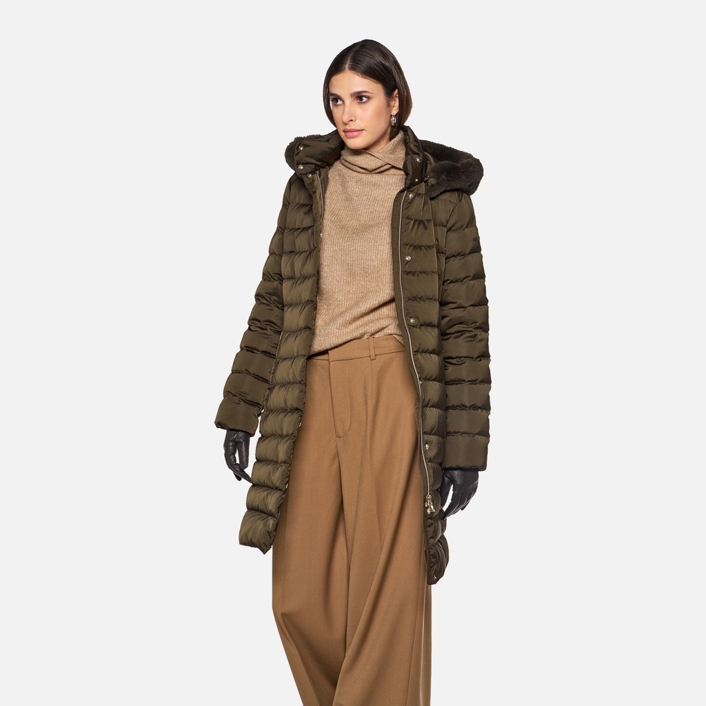 W6626HT3122 BETTANIE MUJER - Plumífero largo