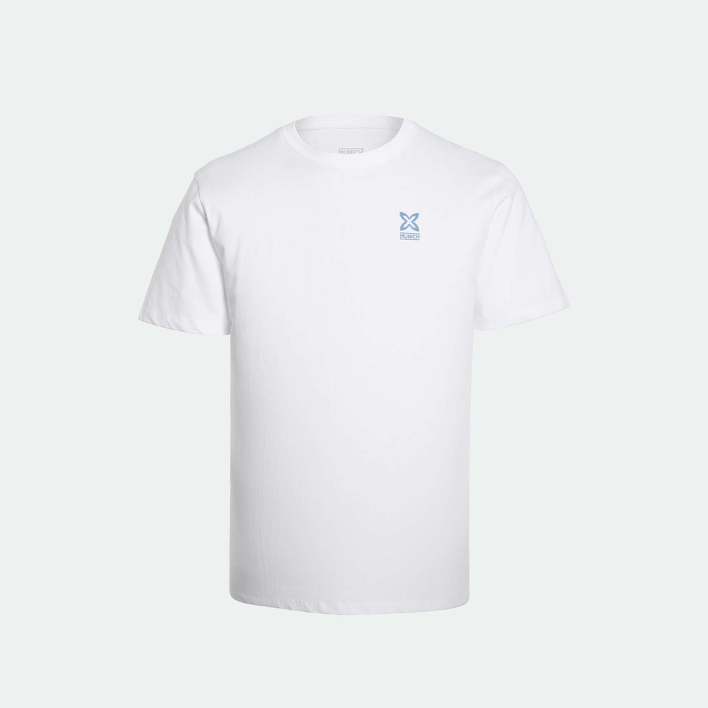 2507613 Camiseta MUNICH de algodón blanca
