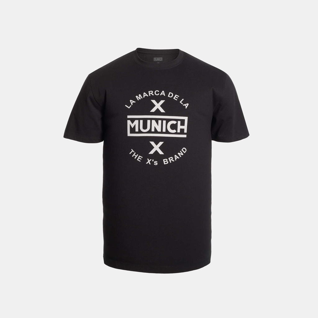 2507614 Camiseta MUNICH de algodón negra