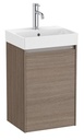 Conjunto Unik Ona (mueble base c/1 puerta y lavabo de FINECERAMIC) 400x320x645 mm, olmo oscuro, (A851677511)