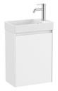 Conjunto Unik Ona (mueble base c/1 puerta y lavabo de FINECERAMIC) 450x260x645 mm, blanco mate, (A851678509)