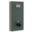 Pack Duplo Delta con módulo inodoro, 600x180x1200 mm, verde mate, (A852610513)