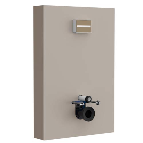 [PROCA852611510] Pack Duplo Delta con módulo inodoro, 800x180x1200 mm, gris arena, (A852611510)