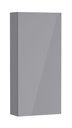Armario alto Extra c/1 puerta, 350x150x750 mm, gris brillo, (A857703516)