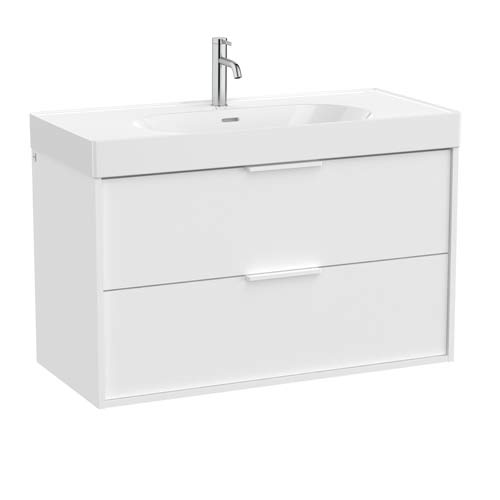 [PROCA858103509] Mueble base Meridian c/2 cajones p/lavabo, 1000x460x565 mm, blanco mate, (A858103509)