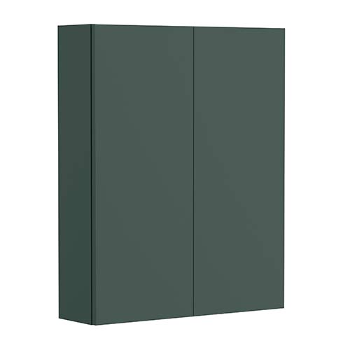 Armario alto Delta c/2 puertas, 600x180x750 mm, verde mate, (A858170513)