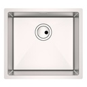 Fregadero Praga de 1 cubeta de acero inoxidable, 450x400x200 mm, (A871451D01)