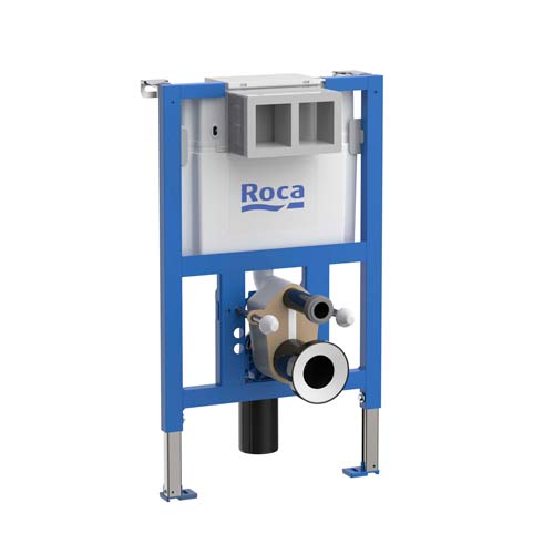 [PROCA890072020] Bastidor emp. Duplo WC One bajo ventana, p/inodoro susp. c/cisterna doble descarga, codo Ø90/Ø110, 790x160x530 mm, (A890072020)