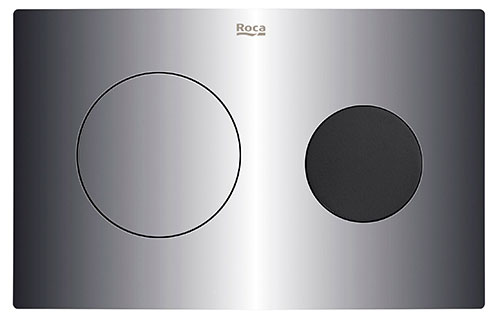 Placa accionamiento electrónica Duplo One, descarga dual o "touchless", 257x13x167 mm, (A890189510)