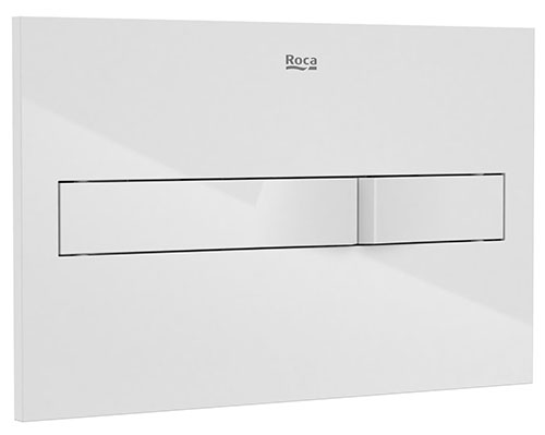 [PROCA890196000] Placa accionamiento Duplo One/Slendra, descarga dual, 250x180x160 mm, white, (A890196000)