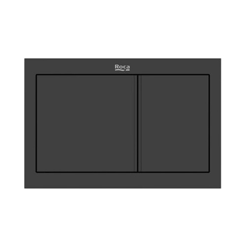 Placa accionamiento Duplo S, descarga dual, 163x215x60 mm, negro mate (A890225306)