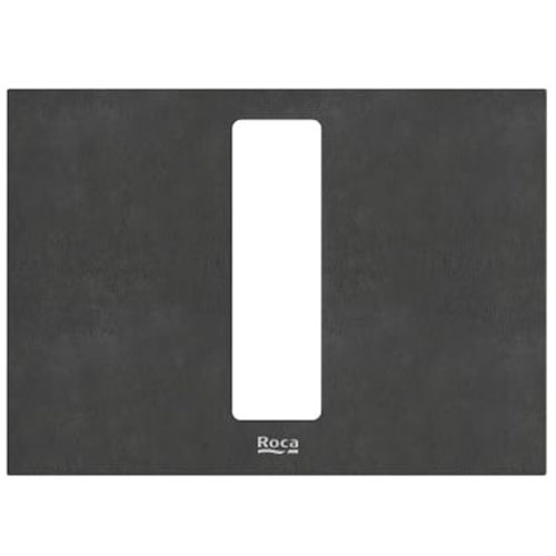 Panel Duplo S frontal para combinar con pulsadores PS4, 202x145x145 mm, porcelana negra, (A8905213EE)