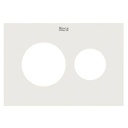 Panel Duplo S frontal para combinar con pulsadores PS3, 202x3x145 mm, porcelana blanca, (A8905233DD)