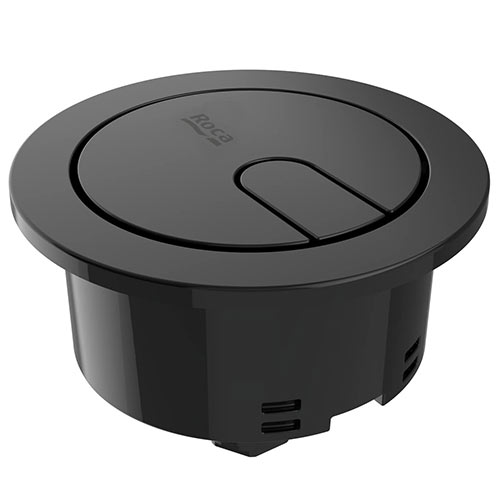[PROCAH00113CNR] Doble pulsador para mecanismo de descarga plus D8 Ø58 mm Mechanisms, 150x110x45 mm, negro titanio (AH00113CNR)