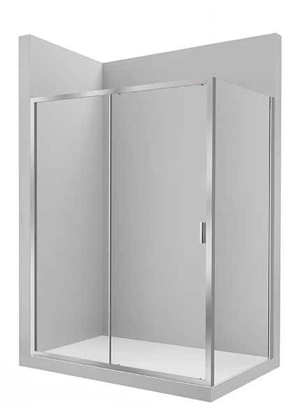 [PROCAM18610012] Frontal ducha Victoria (scr) L2-E (1 hoja corredera +1 fija) 1000x50x1950 mm, (AM18610012)