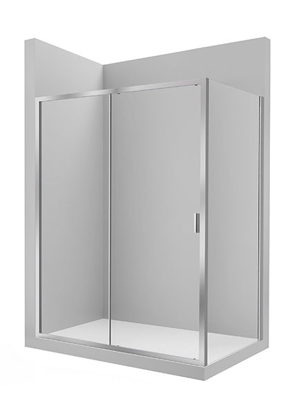 [PROCAM18612012] Frontal ducha Victoria (scr) L2-E (1 hoja corredera +1 fija) 1200x50x1950 mm, (AM18612012)