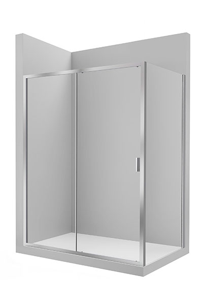 [PROCAM18615012] Frontal ducha Victoria (scr) L2-E (1 hoja corredera +1 fija) 1500x50x1950 mm, (AM18615012)