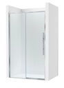 Frontal ducha Brisa L2-E (1 hoja corredera +1 fija) 1400x50x2000 mm, plata brillo, (AM34314012M)